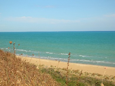 Scorcio della spiaggia