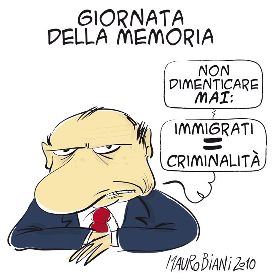 Vignetta di Mauro Biani