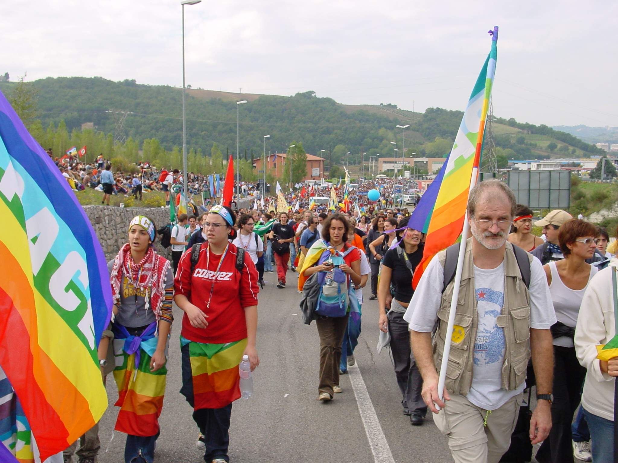 Una marcia per la pace